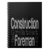 Bouwman Extraordinaire Notitieboek (Voorkant)