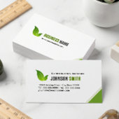 Bouwmanager - Elegant modern groen Visitekaartje