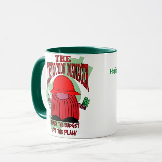 Bouwmanager Mok (Voorkant links)