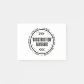 Bouwmanager Post-it® Notes (Voorkant)
