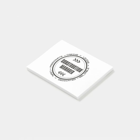 Bouwmanager Post-it® Notes (Schuin)