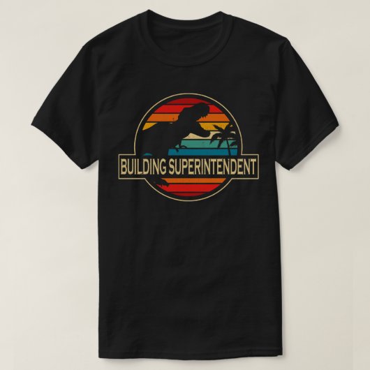 Bouwmeester Dinosaurus T-shirt (Design voorkant)
