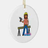 bouwmeisel keramisch ornament (Rechts)