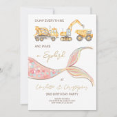 Bouwmermaid Gezamenlijke Thema Uitnodiging (Voorkant)