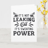 Bouwnijvergraver Het lekt geen olie Kaart (Gele Bloem)