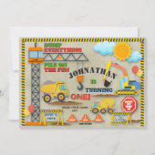 Bouwnijverheid 1e uitnodiging (Voorkant)