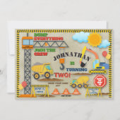 Bouwnijverheid 2e uitnodiging (Voorkant)