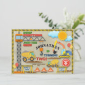 Bouwnijverheid 2e uitnodiging (Staand voorkant)