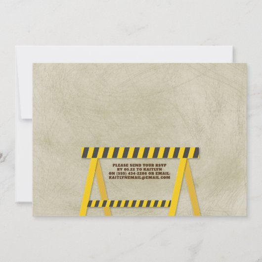 Bouwnijverheid 2e uitnodiging (Achterkant)