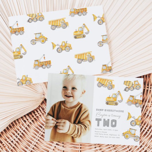 Bouwnijverheid 2e uitnodiging | Vrachtwagen