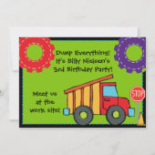  Bouwnijverheid 5 x 7 uitnodiging (Voorkant)