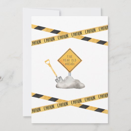 Bouwnijverheid 5e uitnodiging (Achterkant)