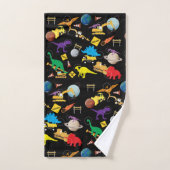 Bouwnijverheid Astronaut Dinosauriërs in de ruimte Bad Handdoek (Handdoek)
