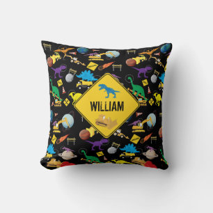 Bouwnijverheid Astronaut Dinosauriërs in de ruimte Kussen