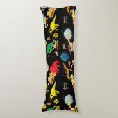 Bouwnijverheid Astronaut Dinosauriërs in de ruimte Lichaamskussen (Voorkant Verticaal)