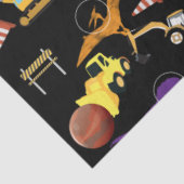 Bouwnijverheid Astronaut Dinosauriërs in de ruimte Tissuepapier (Detail)