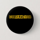 Bouwnijverheid Button (Voorkant)