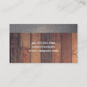 Bouwnijverheid | City Skyline Visitekaartje (Achterkant)