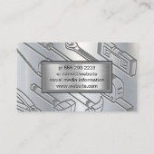 Bouwnijverheid | Crane Pulley Visitekaartje (Achterkant)