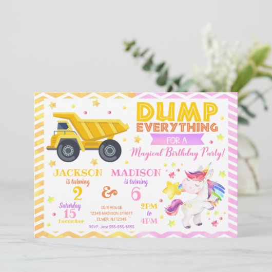 Bouwnijverheid en gezamenlijke uitnodiging van Uni (Staand voorkant)