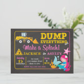 Bouwnijverheid en Zeemeerminnelijke gezamenlijke u Kaart (Staand voorkant)