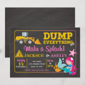 Bouwnijverheid en Zeemeerminnelijke gezamenlijke u Kaart (Voorkant / Achterkant)