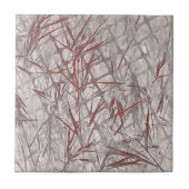 Bouwnijverheid in Rust en Gray Tegeltje (Voorkant)