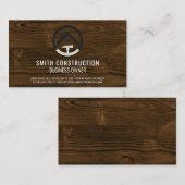 Bouwnijverheid | Logo voor reparatie thuis Visitekaartje (Voorkant / Achterkant)