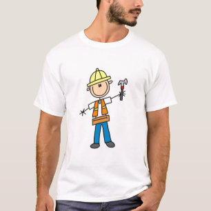 Bouwnijverheid met Hammer T-shirt