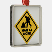 Bouwnijverheid Metalen Ornament (Rechts)