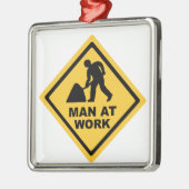 Bouwnijverheid Metalen Ornament (Links)