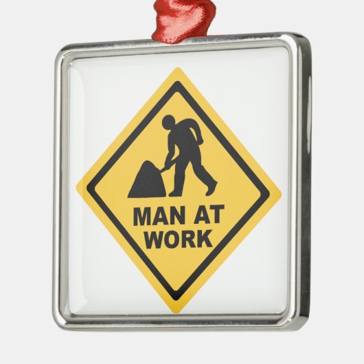 Bouwnijverheid Metalen Ornament (Links)