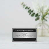 Bouwnijverheid Moderne nieuwe Visitekaartjes (Staand voorkant)