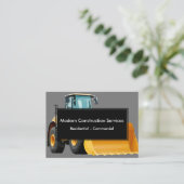 Bouwnijverheid Moderne Visitekaartjes (Staand voorkant)