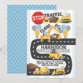 Bouwnijverheid op zaterdag kaart (Voorkant / Achterkant)