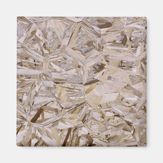 Bouwnijverheid OSB Plywood Style Magneet (Voorkant)