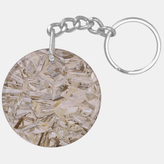 Bouwnijverheid OSB Plywood Style Sleutelhanger (Achterkant Links)