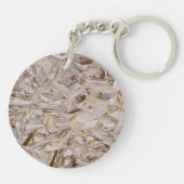 Bouwnijverheid OSB Plywood Style Sleutelhanger (Achterkant)