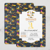 Bouwnijverheid Patroonkinderen van afgelopen dag Kaart (Voorkant / Achterkant)