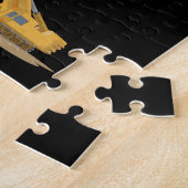 Bouwnijverheid Puzzle Legpuzzel (Zijkant)