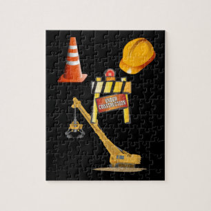 Bouwnijverheid Puzzle Legpuzzel