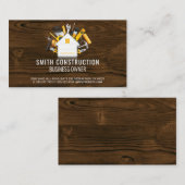 Bouwnijverheid | Reparatieprogramma's voor thuisge Visitekaartje (Voorkant / Achterkant)