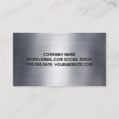 Bouwnijverheid | Stad | Staal Visitekaartje (Achterkant)