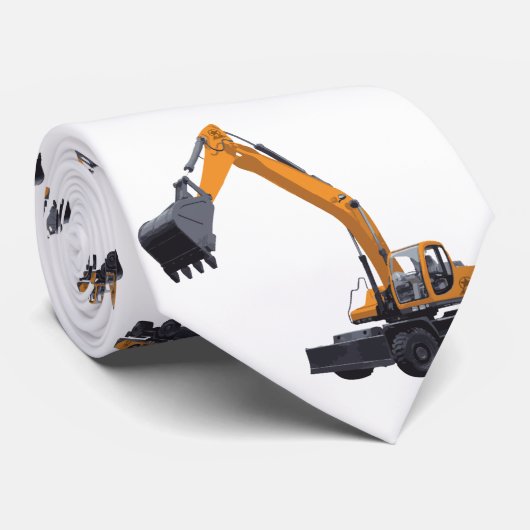 Bouwnijverheid Stropdas (Opgerold)