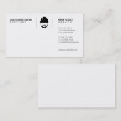 Bouwnijverheid Visitekaartje (Voorkant / Achterkant)