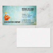 Bouwnijverheid Visitekaartje (Voorkant / Achterkant)