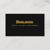 Bouwnijverheid Visitekaartje Hout Graan 2 (Achterkant)