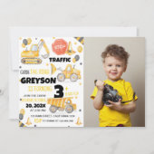 Bouwnijverheid Vrachtdag uitnodiging (Voorkant)