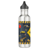 Bouwnijverheid Vrachtwagens Zware machineschool Waterfles (Links)