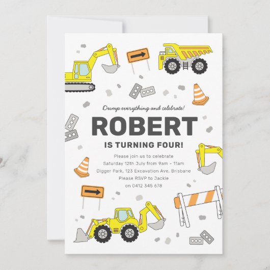 Bouwnijverheid Vragendag - uitnodiging (Voorkant)